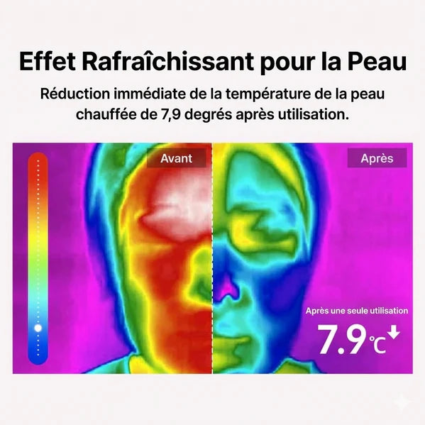 6. effet rafraîchissant pour la peau